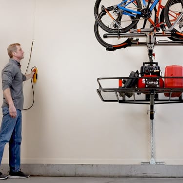 Top Shelf Storage Solutions Overhead Garage Wall Storage System